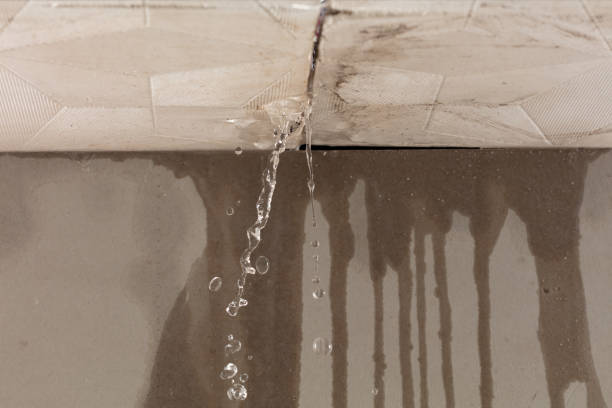 Professional Sewage Cleanup technician working in Leeds, UT